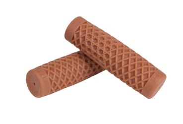 ODI Vans Cult V-Twin Griffe, Full-Waffle - beige - 1" - ohne Gaszugaufnahme